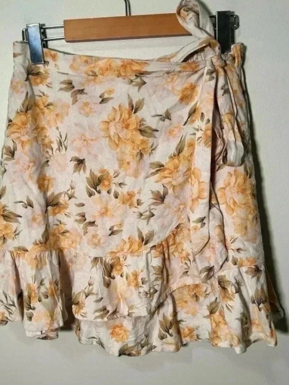 American Eagle 🦅 floral wrap skirt  M - Picture 3 of 5
